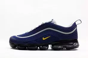 nike air vapormax 97 breathable lightweight cushion chaussures blue deep